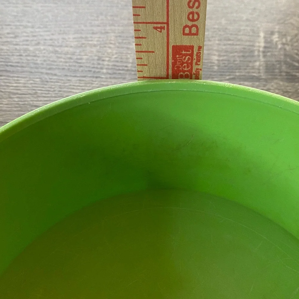 Vintage Tupperware Servalier Nesting Bowls Set of 3 Orange Lime‎ Green Lids